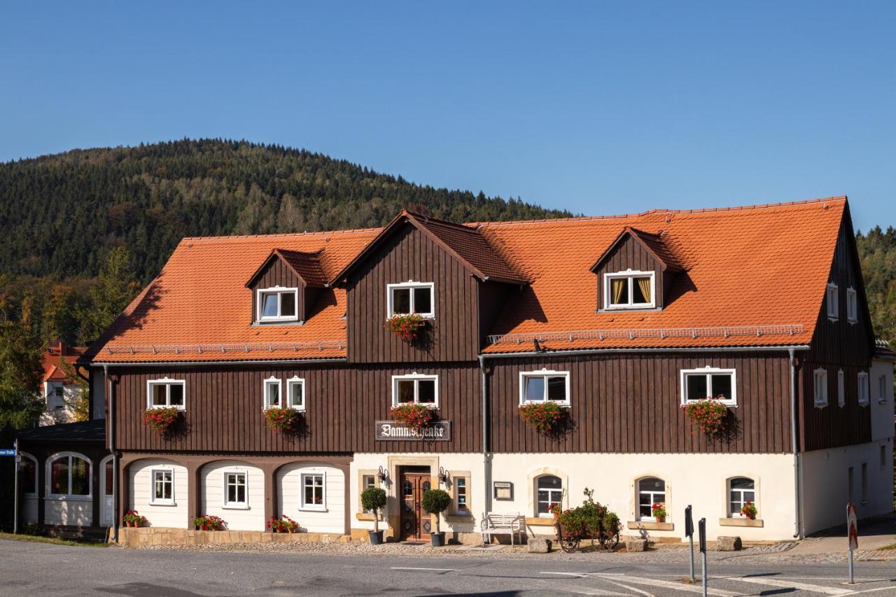Dammschenke Gasthof & Hotel Jonsdorf Kültér fotó