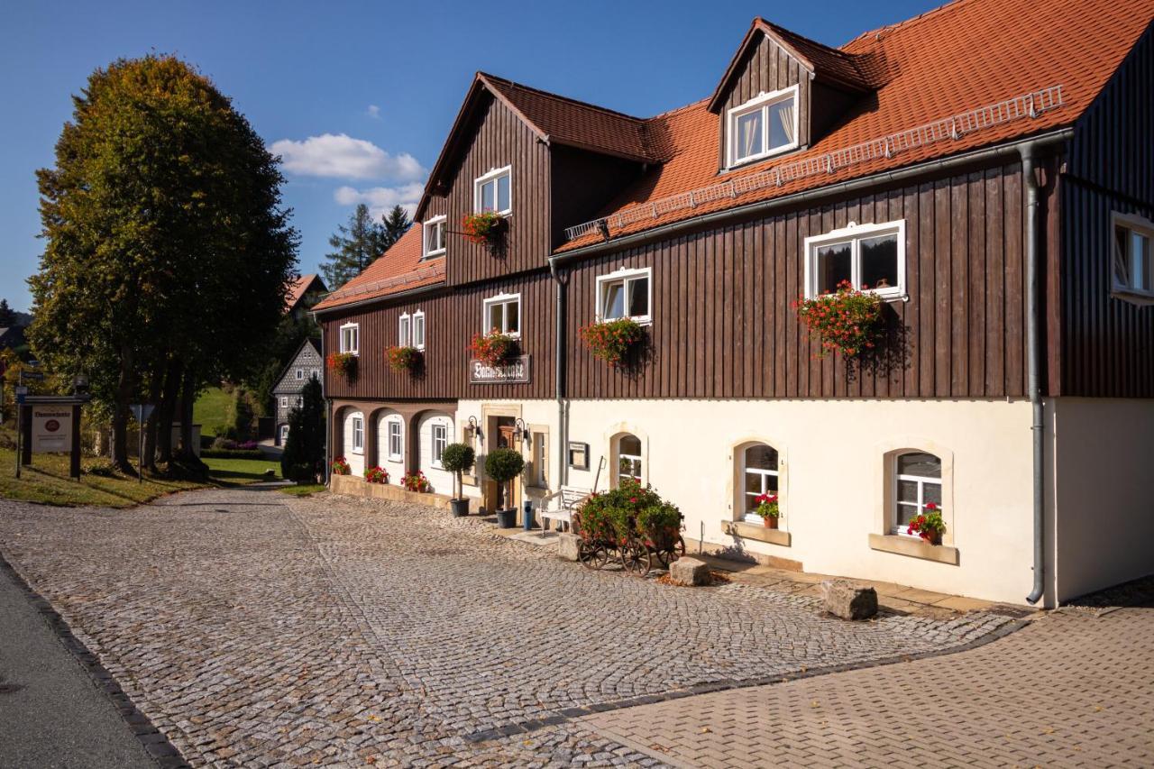 Dammschenke Gasthof & Hotel Jonsdorf Kültér fotó