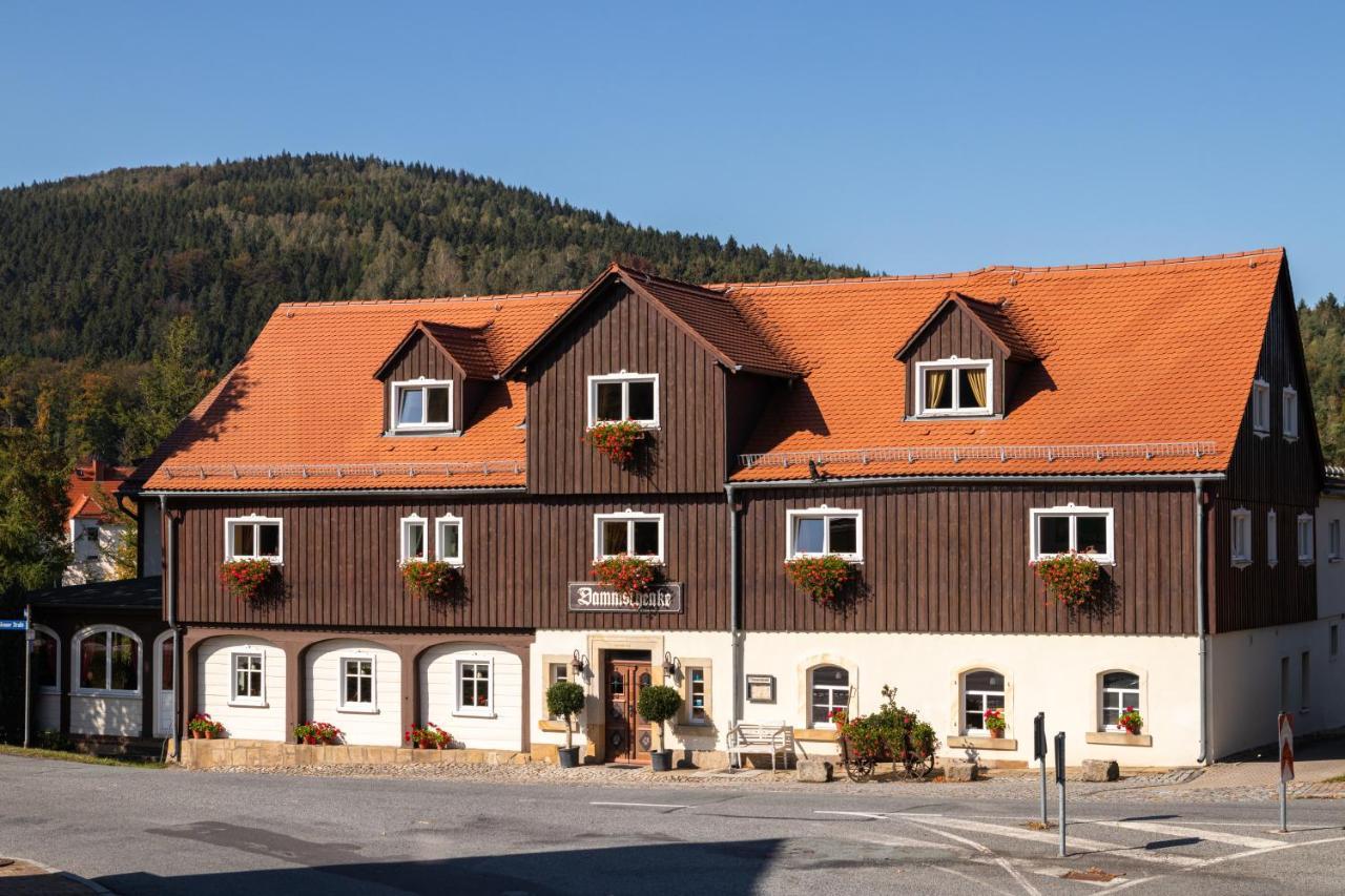 Dammschenke Gasthof & Hotel Jonsdorf Kültér fotó